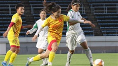 ĐT nữ Việt Nam bất phân thắng bại với đội bóng Nhật Bản